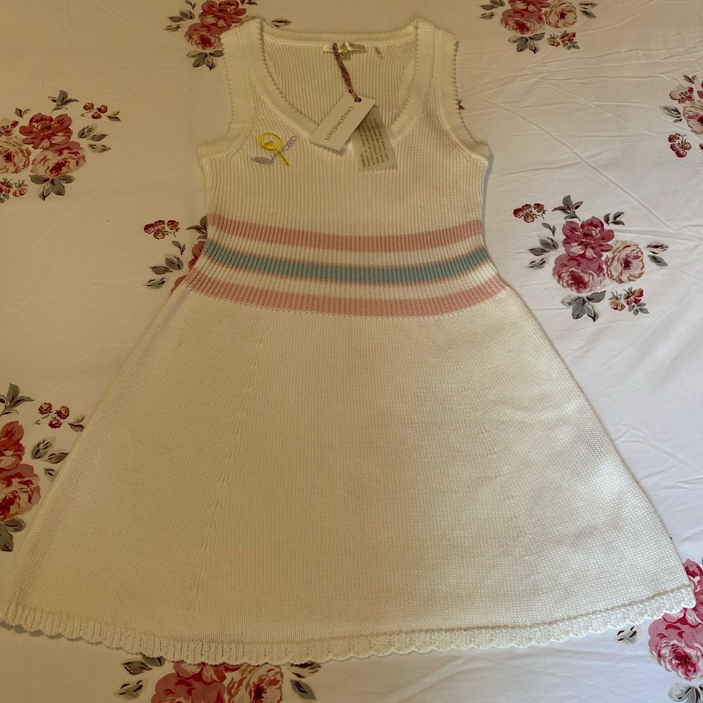 Love Shack Fancy Indiana Dress Medium NWT - Picture 16 of 16